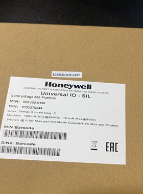 【请询价】全新霍尼韦尔ControlEdge 900平台IO模块型号