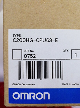 议价全新原装OMRON模块C200HG-CPU63-E质保1年 现货出售