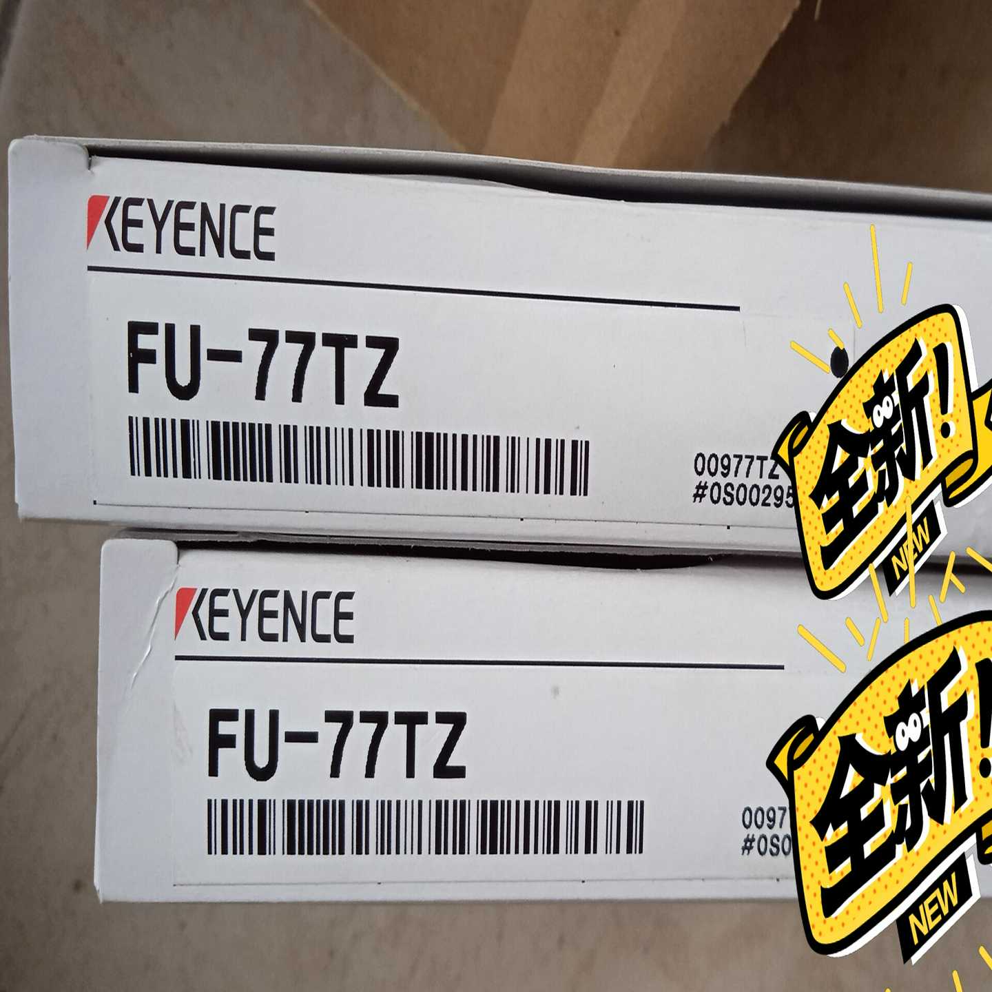 询价~基恩士光纤传感器FU-77TZ，，未拆封。