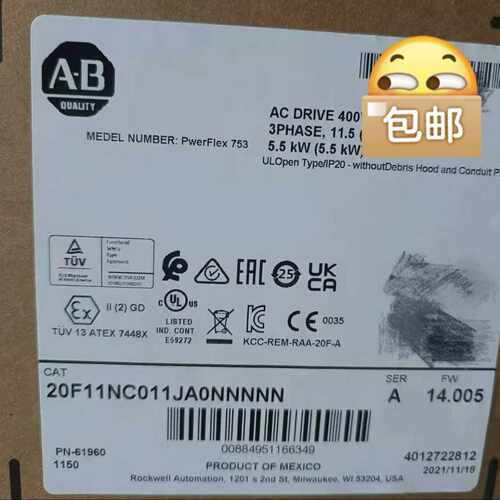 罗克韦尔ABPF753变频器（未拆）询价