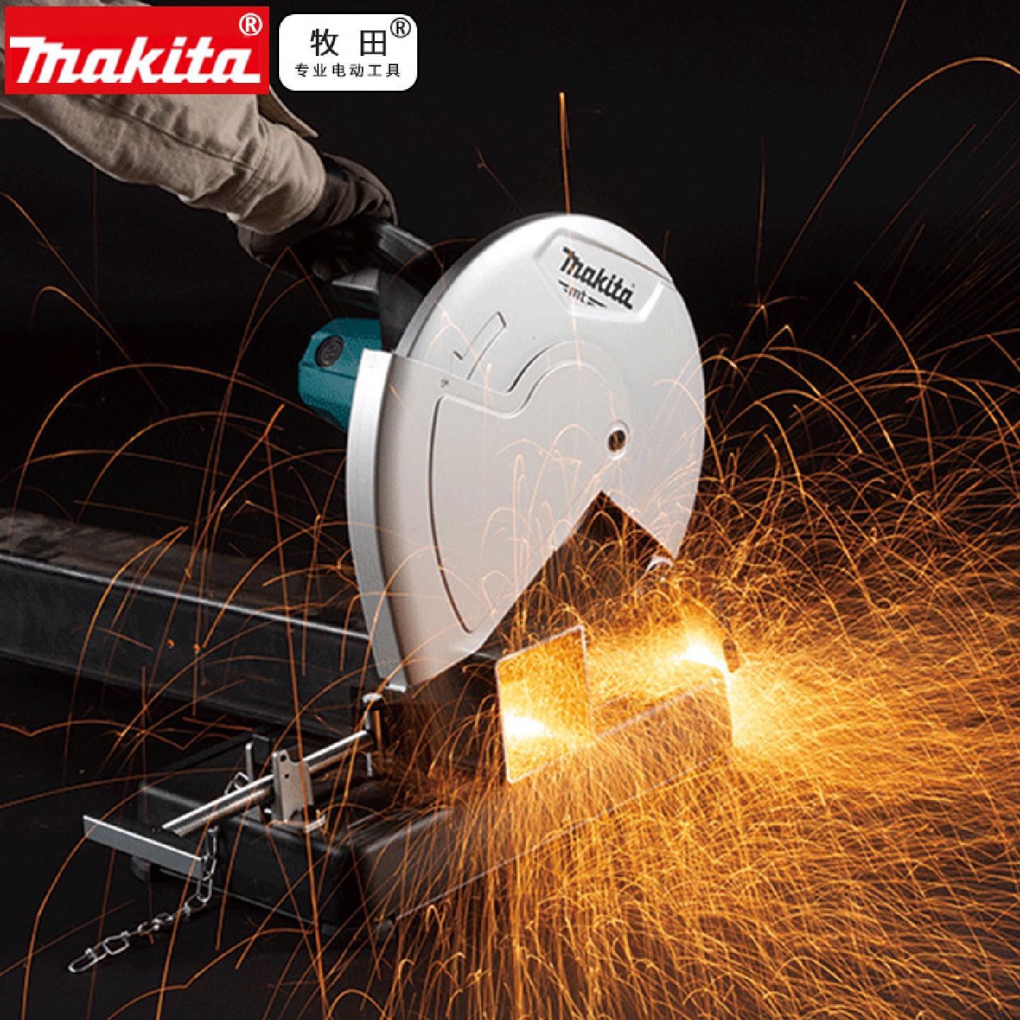 牧田Makita切割机M2402B2200W大功率14寸台式切割M2403B