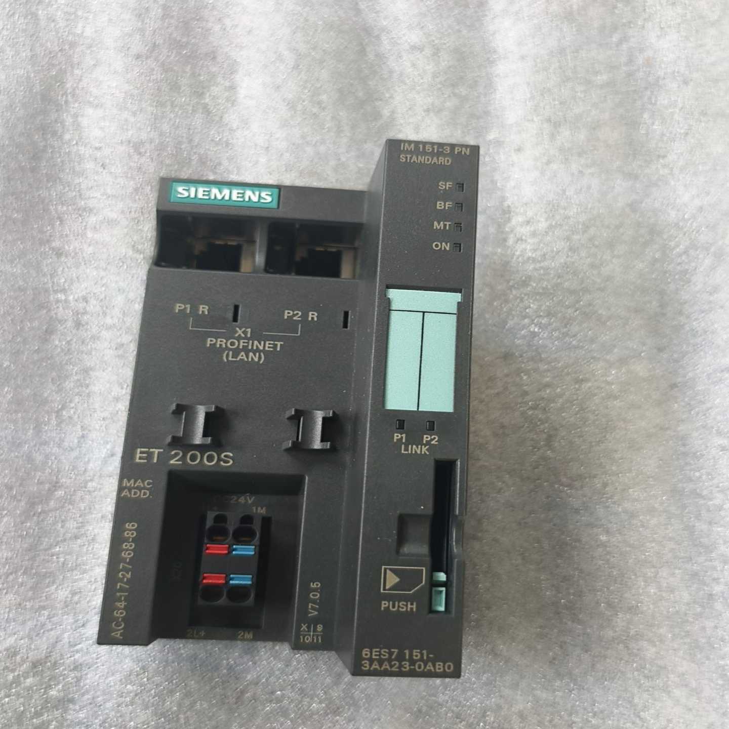 询价西门子ET200S接口模块，型号6ES7 151-3AA23议价