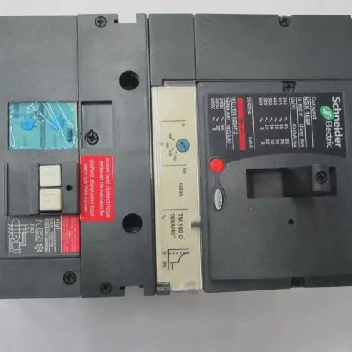 询价原装正品NSX160F4P160Avigi施耐德带剩余电流动作保护漏电开