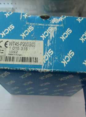 全新SICKWT45-P200S03外包装盒旧现货*--议价商品