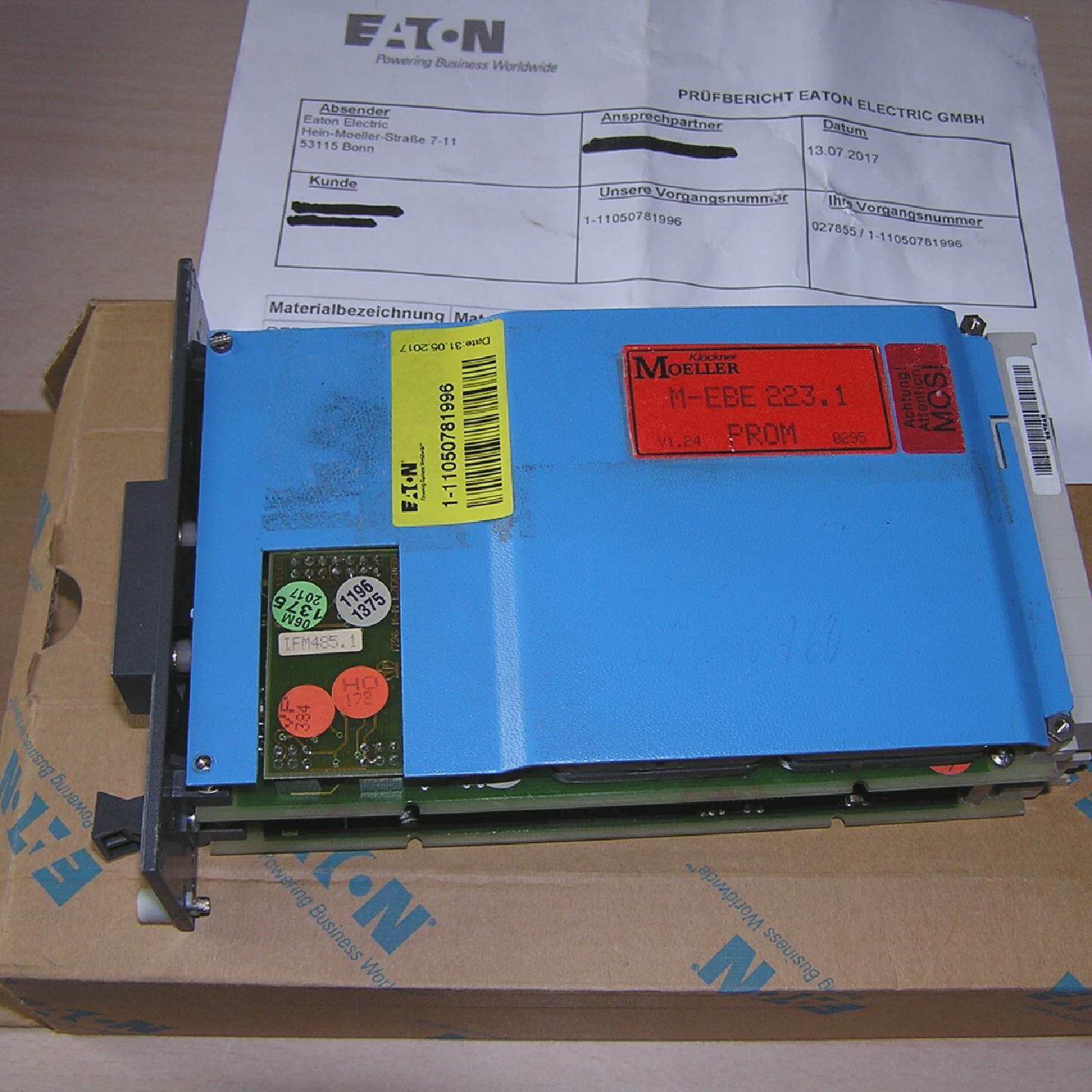 Klckner Moeller EBE223.22 SUCOS PS316 Processor module CPUW - 实物图