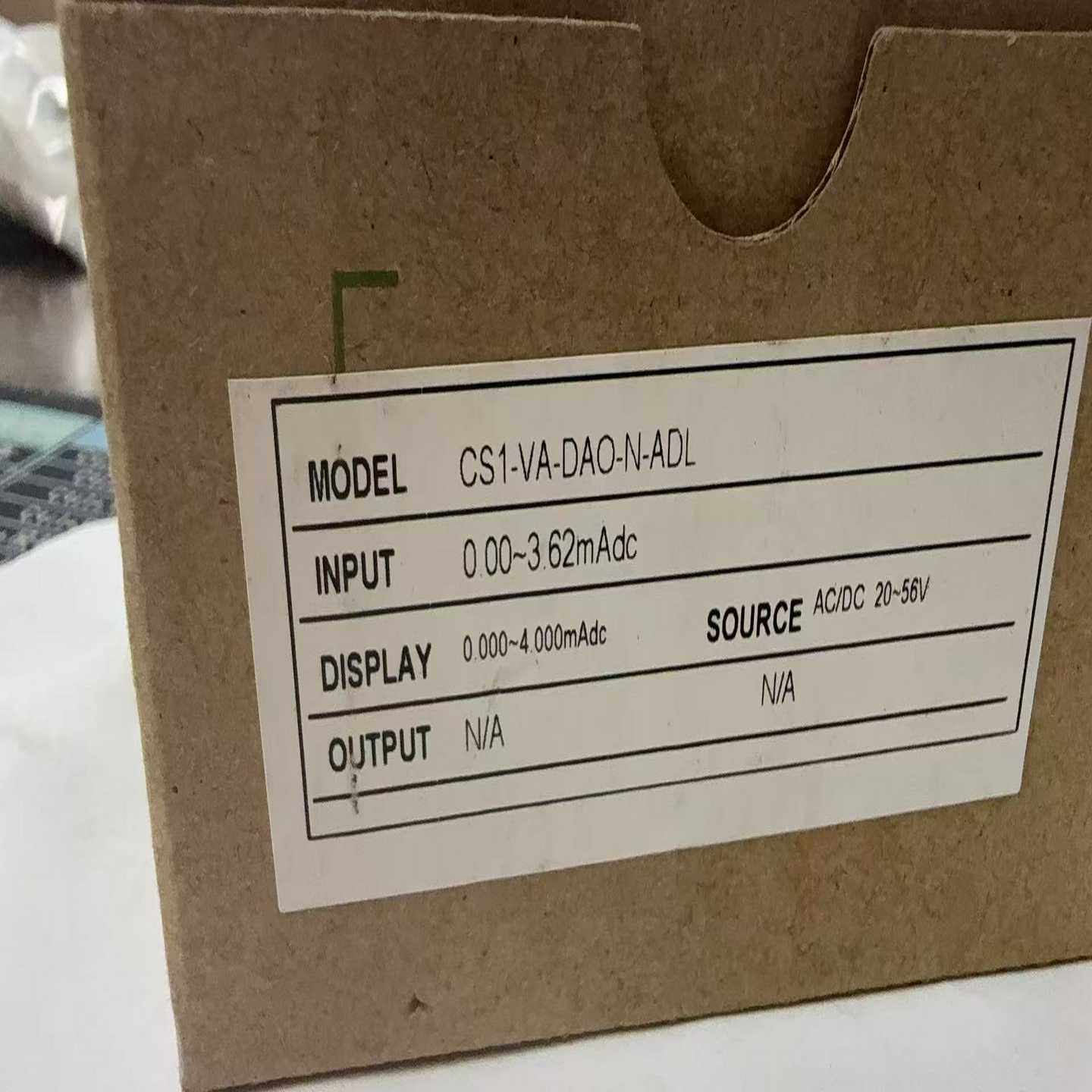 询价ADTEK台湾铨盛直流讯号显示器CS1-VA-DAO-N-N