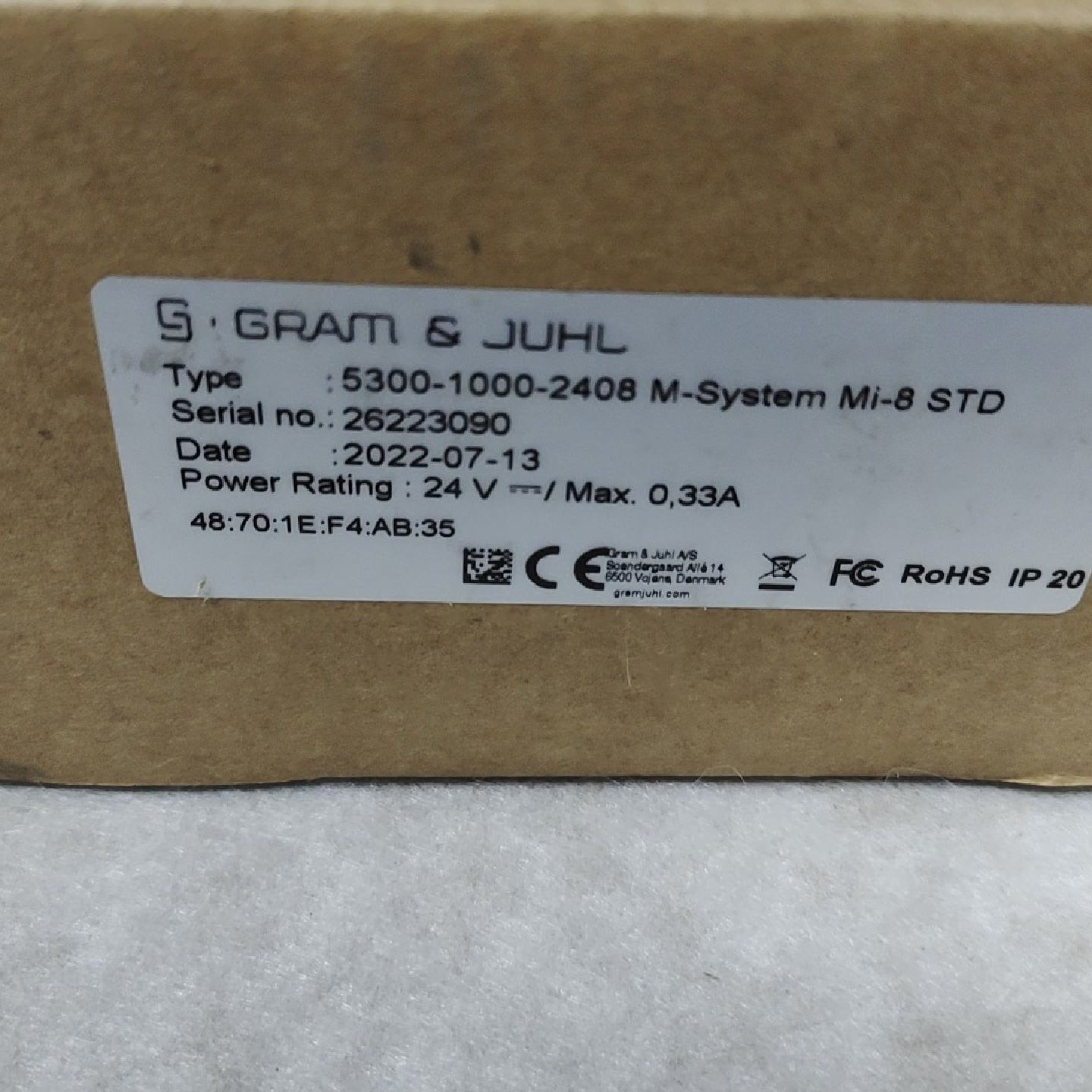 议价--GRAM & JUHL M-System Mi-8 STD