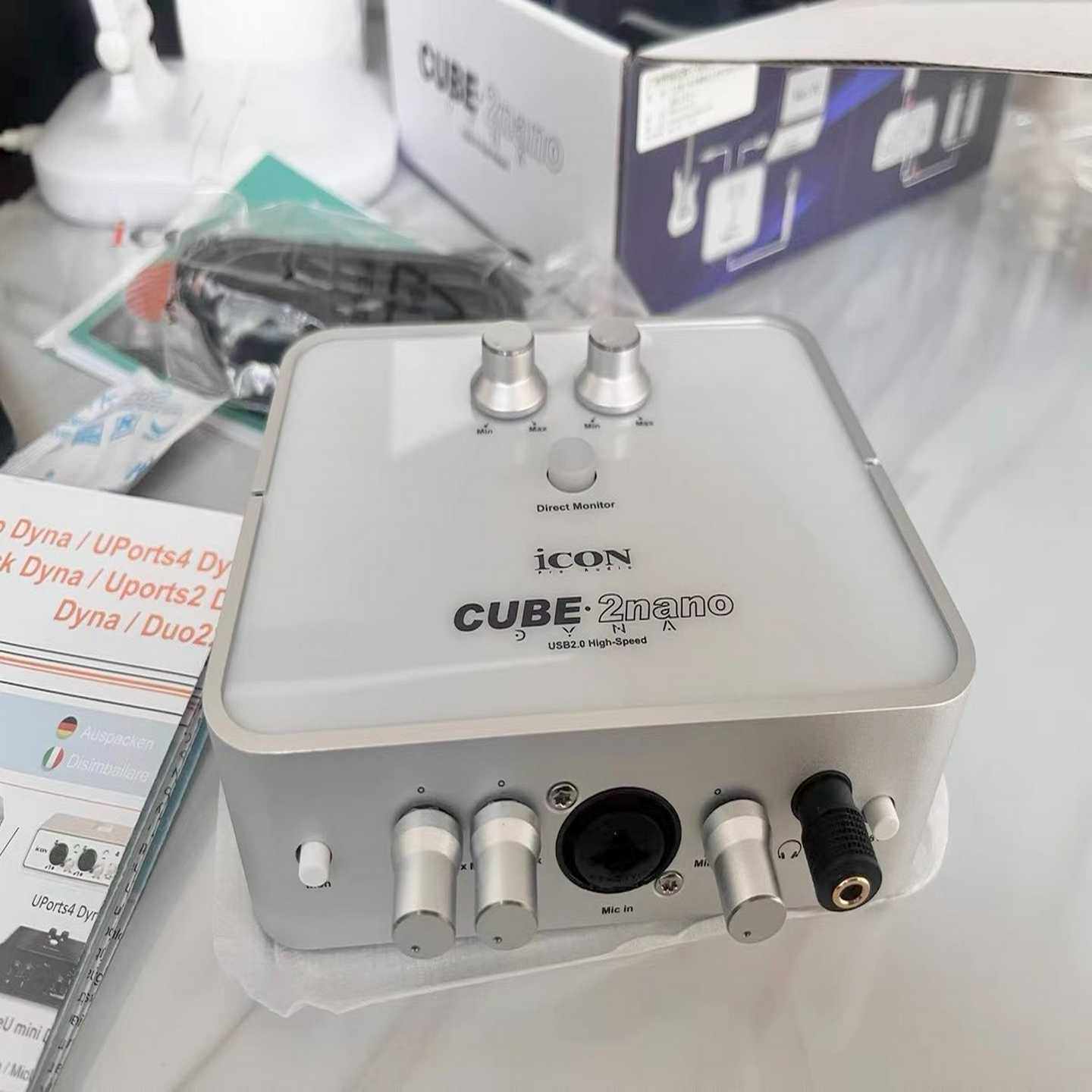 不玩了，用不到了转给有需要的朋友，艾肯2nano五代声卡--议价商