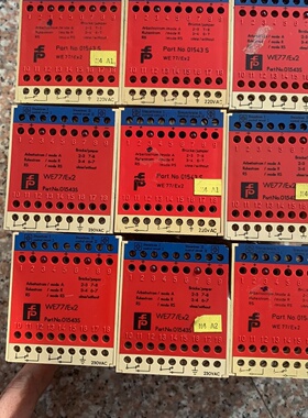 议价倍加福PF 继电器开关 WE77/EX-2 230V 拆机
