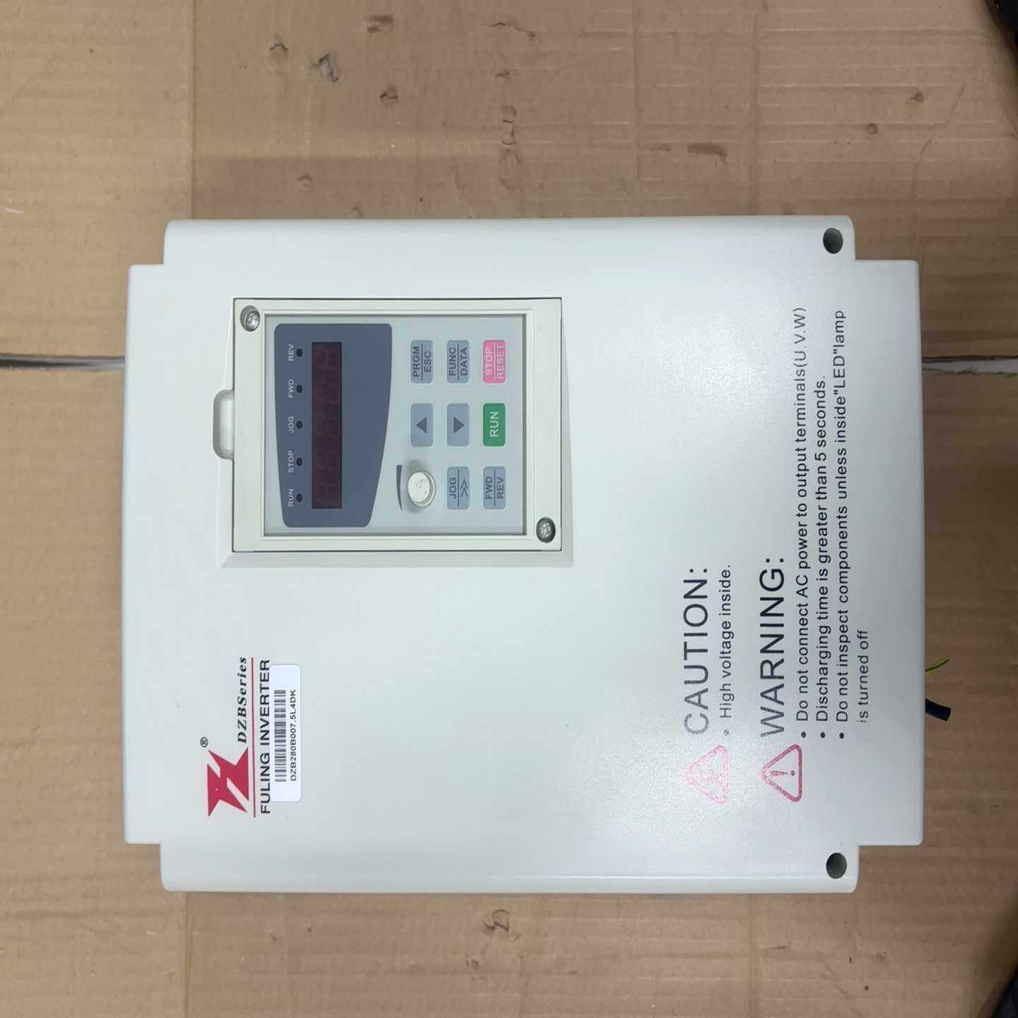 询价富凌变频器DZB200B07.5L4DK7.5KW，38