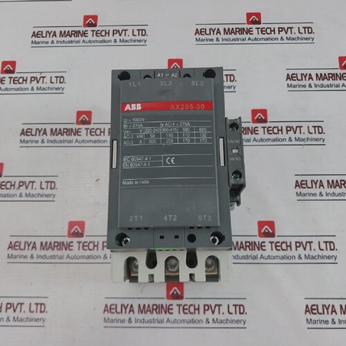 寻ABB AX20530 Contactor With CAL 18X11 Auxiliary Contact Blo