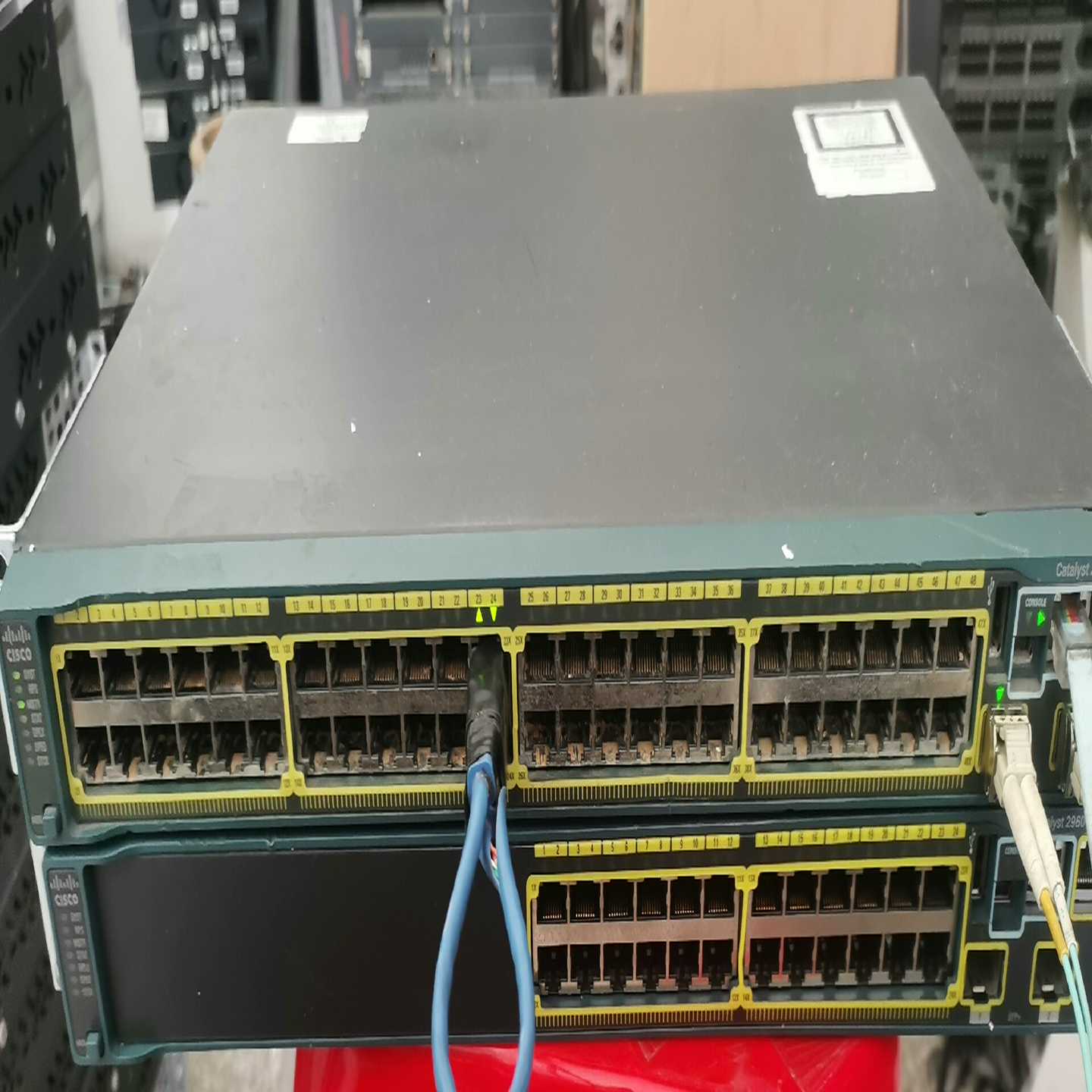 WS-C2960S-48TD-L48口千兆2口万兆（零零电子）