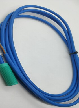 询价德国倍加福NJ4-12GK-N接近开关传感器，蓝色线缆，带绿