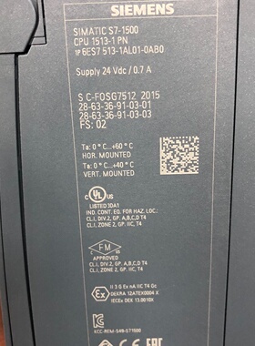 西门子SIMATICS71500CPU15131-议价