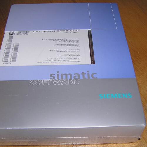 NEW  Siemens 6ES78105CC110YA5 SIMATIC STEP 7 Prof. 2010 V12