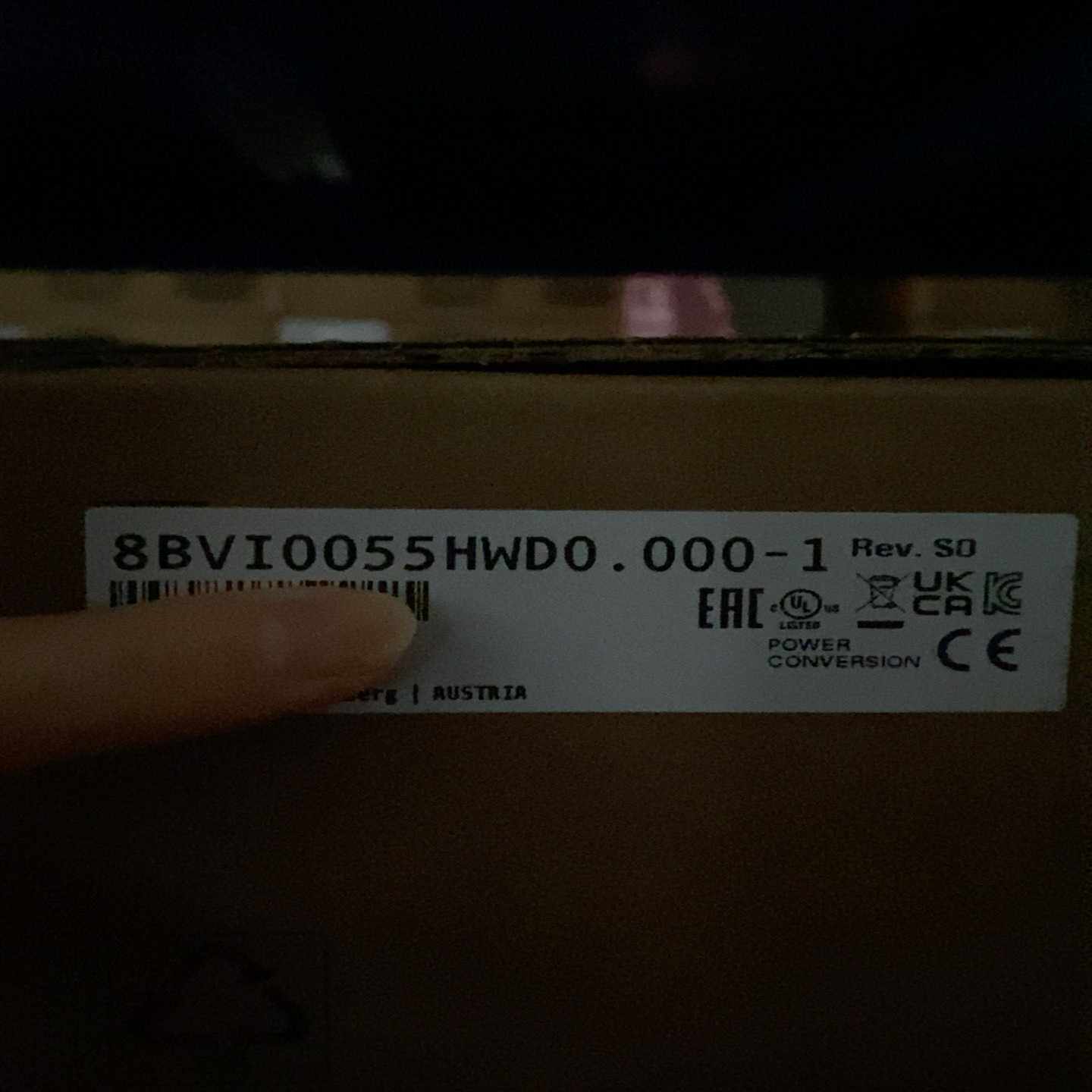 伺服驱动器8BVI0055HWD0.000-1.~询价