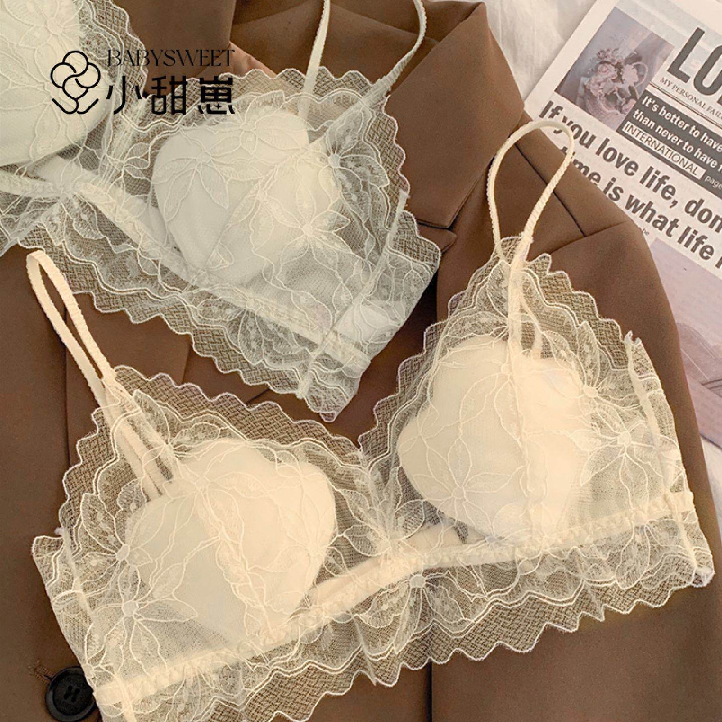 法式杯美背内衣胸大显小女士胸罩性感细肩带文胸2026新款爆款