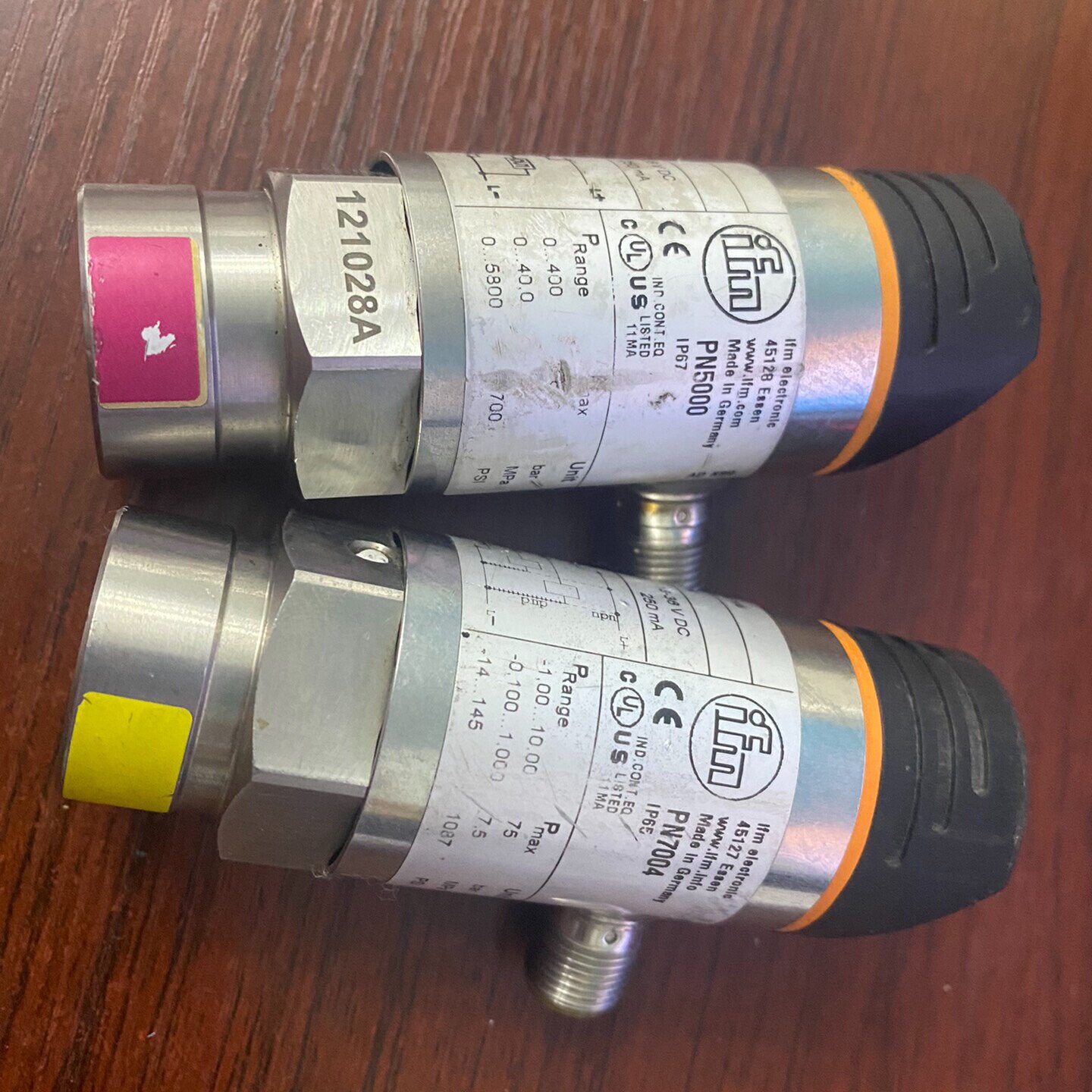 【询价】易福门压力传感器PN7004，PN5000，，成色如 - 实物图
