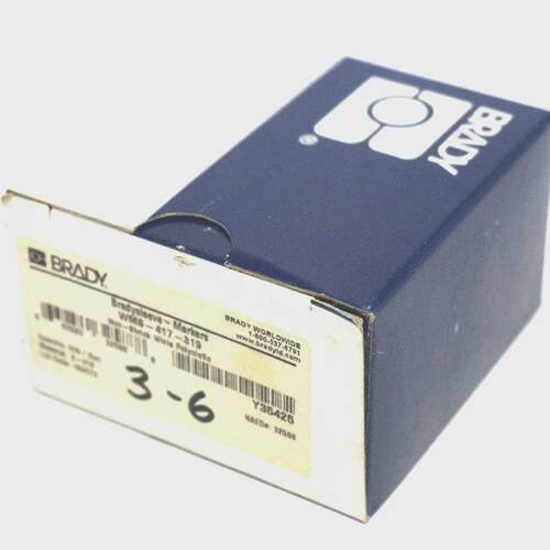Nuovo BRADY WMS417319 Bradysleeve Evidenziatori 500  Rotolo