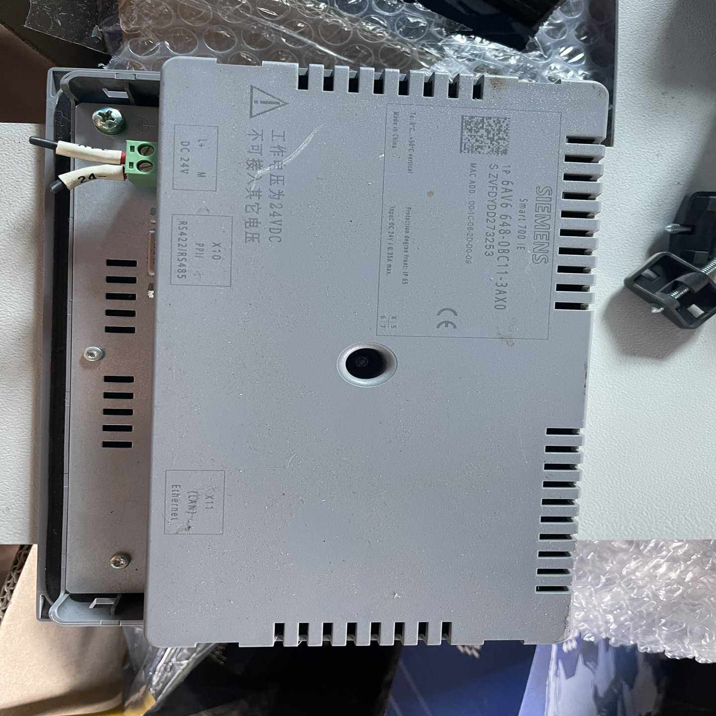 咨询-触摸屏smart700ie带网口6av6648-