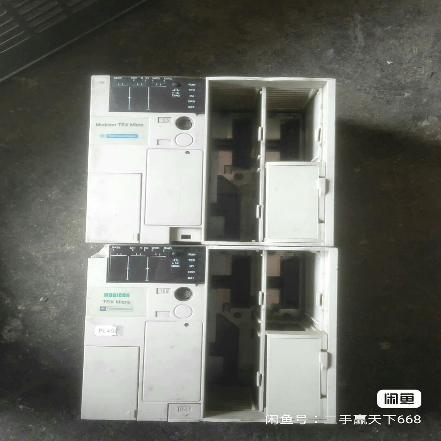 施耐德PLC可编程控制器TSX3705001两套。带TSX--议价商品