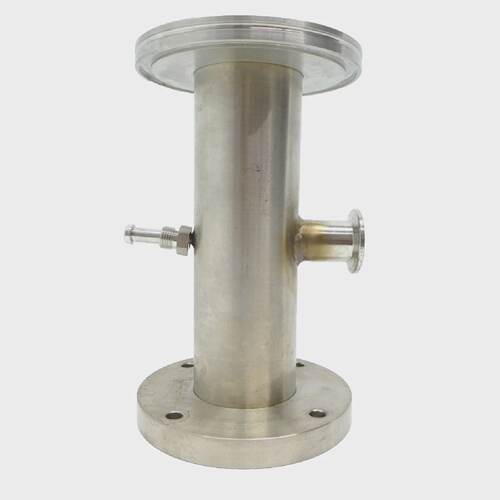 Edwards High Vacuum Adapter Tee ISO63 ISOF to ISO100 ISOK NW