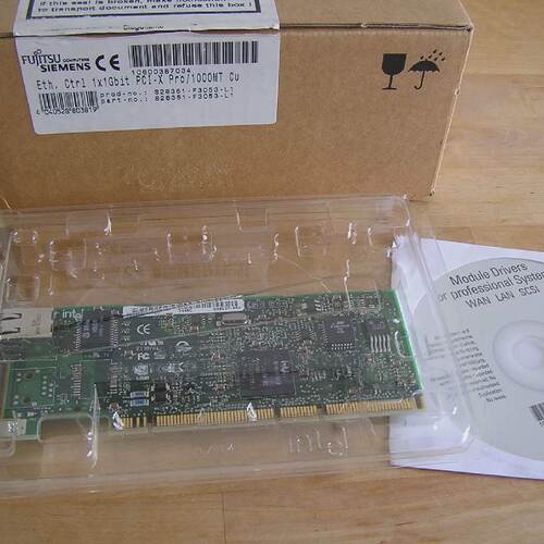 NEW  Fujitsu S26361F3053L1 1Gb PCIX Ethernet Controller 1000