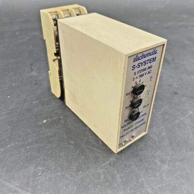 ELECTROMATIC SSYSTEM S 172 156 380 Process Control Three Pha