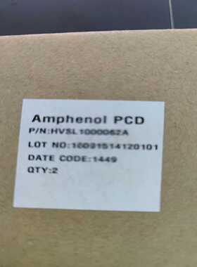 Amphenol连接器HVSL1000063【博航商行】