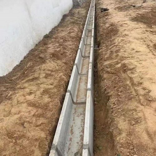 不锈钢线性排水沟U型槽隐藏式地沟盖板树脂排水槽缝隙式线性盖板