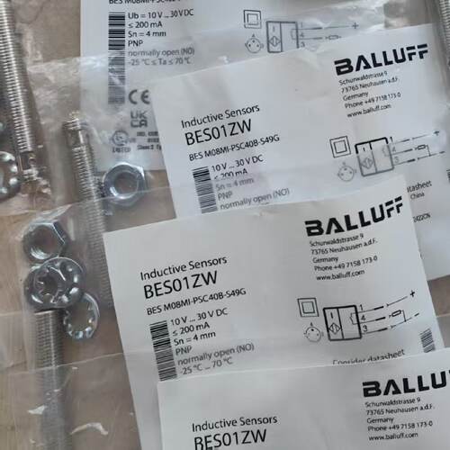 供应全新原装正品BALLUFF巴鲁夫 BES01ZW BES M08MI-PSC40B-S49G