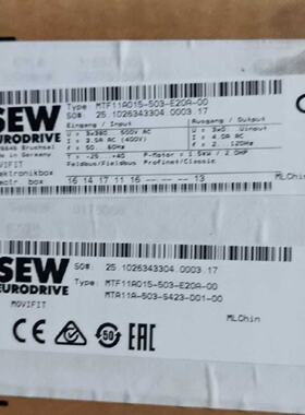 议价MTF11A015503E20A00SEW变频器