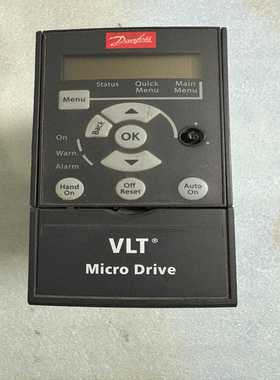 丹佛斯VLTMicroDrive变频器，0.37KW功率--议价商品