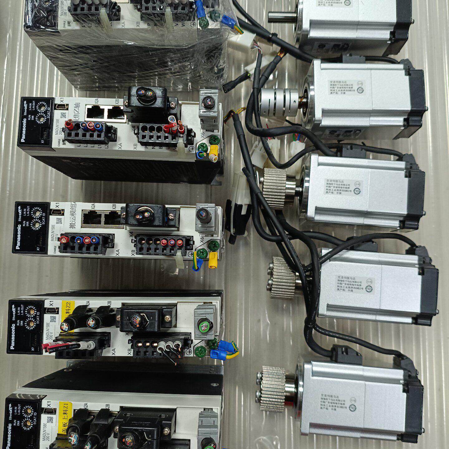 便宜处理松下Panasonic伺服驱动器电机套装型号MA议价