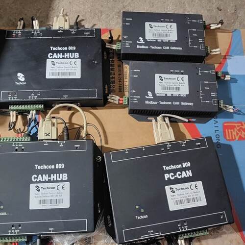寻议价Techcon809CANHUB集线器控制模块拆机