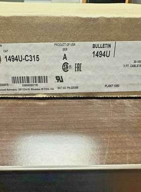ALLEN-BRADLEY1494U-C31530A-100A5'CableMechanism***NEW