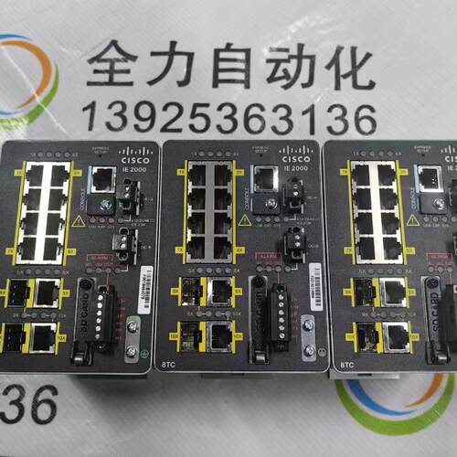 议价CISCO网格交换机模块IE-2000-8TC-B V01原装现货