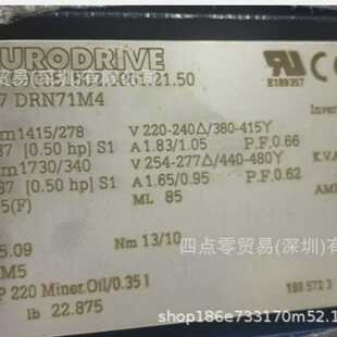 全系列可咨 2BMG05HFZ全新原装 SEW EURODRIVERF4S0DT80N8