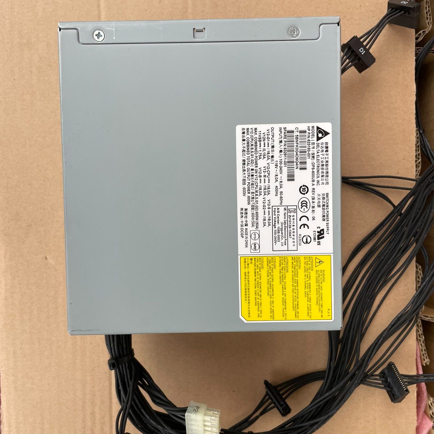 【询价】HP Z420电源DPS-600UB A 623193-适用