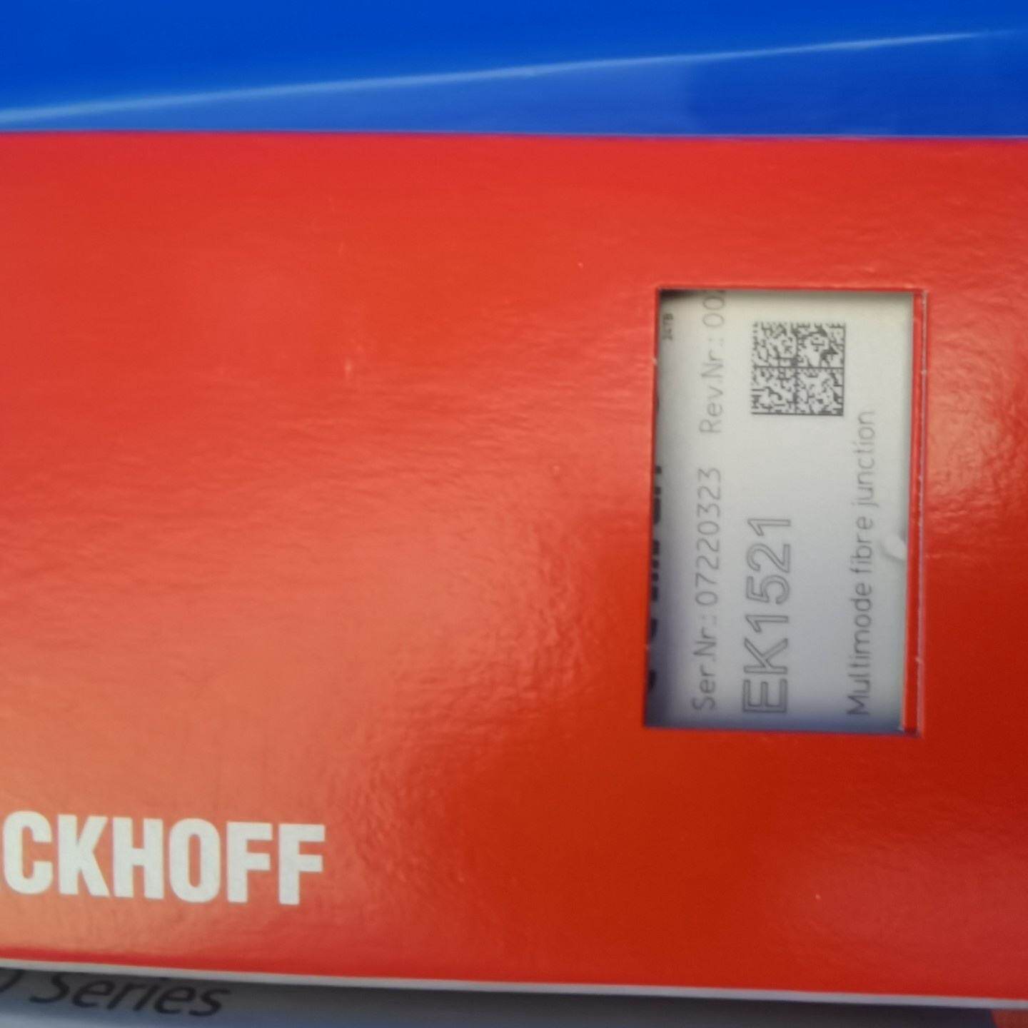 议价--倍福 BECKHOFF EK1521 全新正品，多模光纤接头