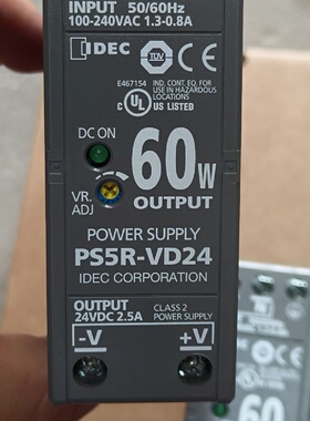 询价-IDEC和泉PS5RVD2460W开关电源设备
