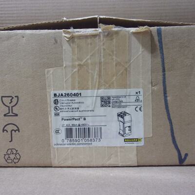 NEW Square D BJA BJA260401 2 Pole 40 Amp 600V AB PHASE Circu