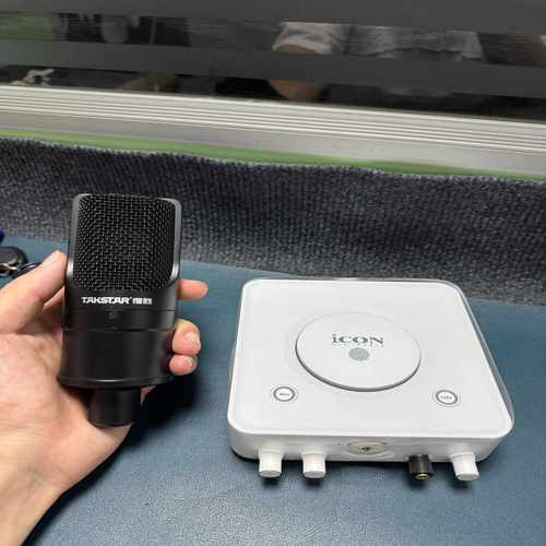 用不到了转手一套艾肯usolo最新款OTG声卡得胜PCK2--议价商品