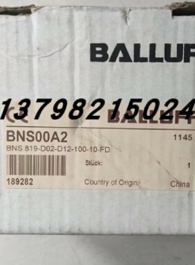 议价巴鲁夫极限开关BNS00A2 BNS819-D02-D12-100-10-FD BNS519-D0