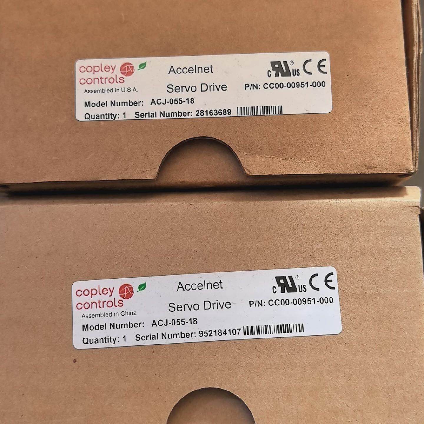 议价议价美国Copley controls 数字伺服驱动器ACJ-0