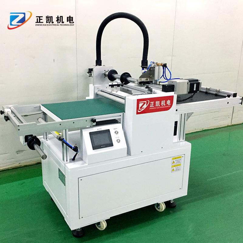 玻璃盖板覆膜机裁切双面自动贴膜切断机珠三角覆膜设备生产厂家