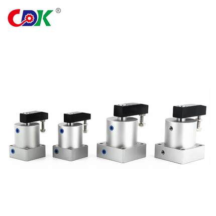 旋转转角气缸SRC32-90度LR32/40/50/63、180度转角夹紧下压压板