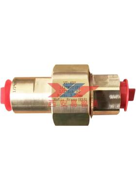 加工孔板接头1/2NPTF螺纹连接内藏式不锈钢黄铜节流接头Orifice