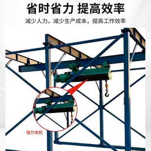 中铁人工挖孔桩小型吊机抗滑桩提升机摩擦桩航吊圆桩方桩龙门吊机