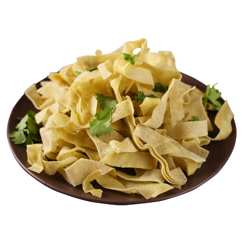 天津特产锅巴菜网红小吃早点绿豆面饼嘎巴菜真空110克*6袋纯锅巴